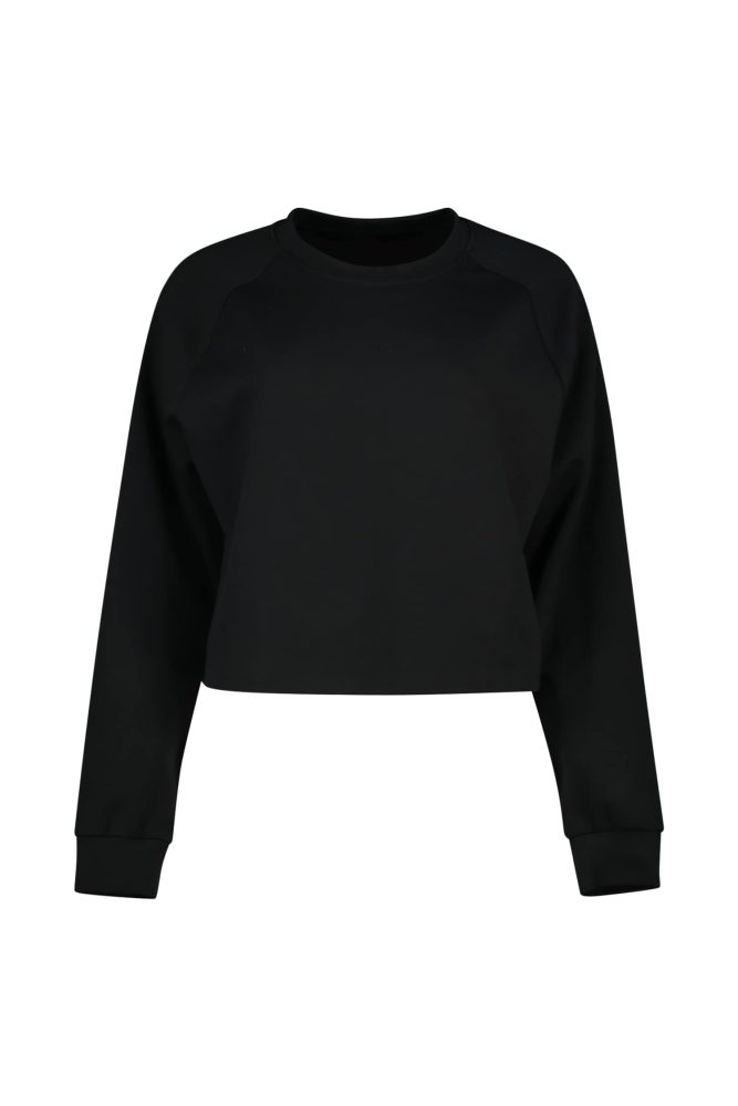 Crop Damen Pullover