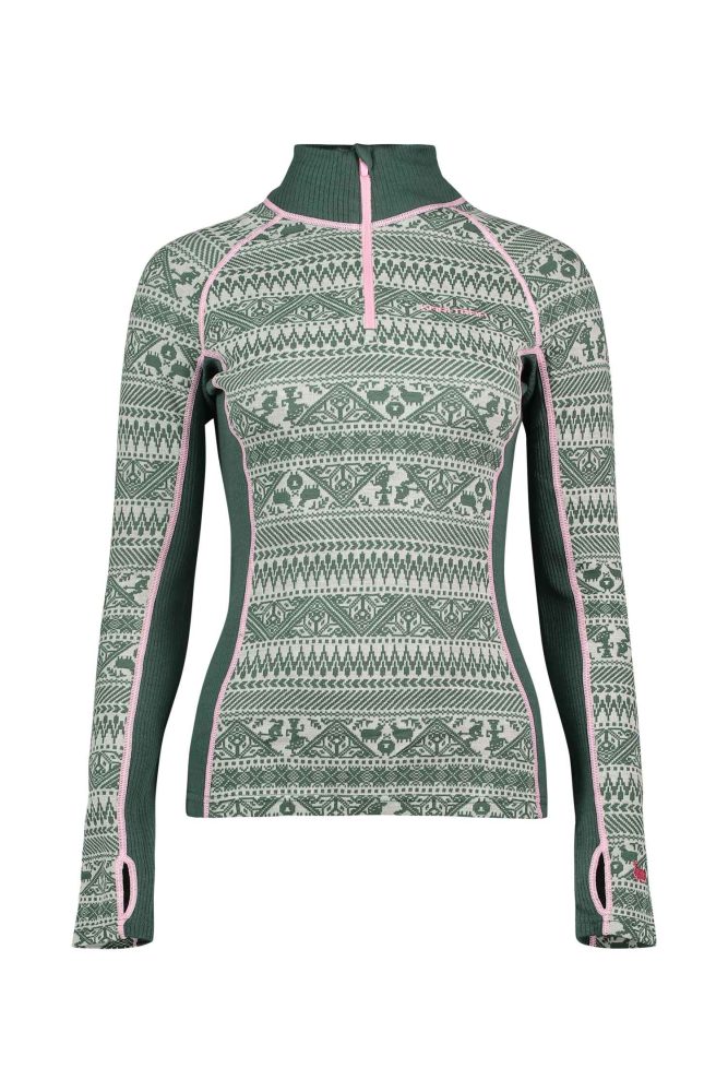 Kari Traa Damen Tale Half Zip Longsleeve