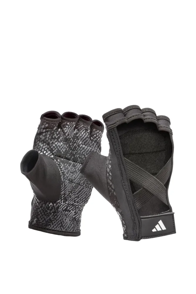 adidas Damen Fitnesshandschuh Schwarz, Damen, Größe: M