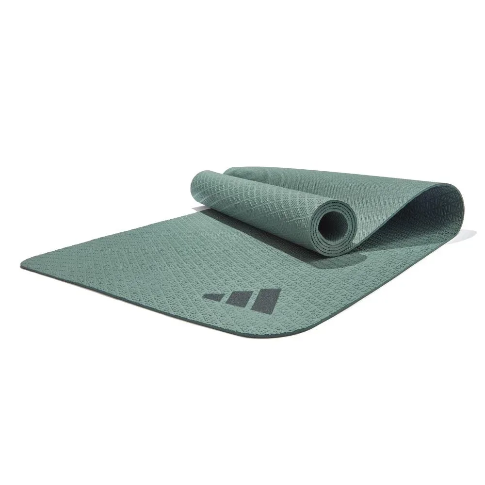 adidas 10 mm Yogamatte Grün, Herren, Größe: 0