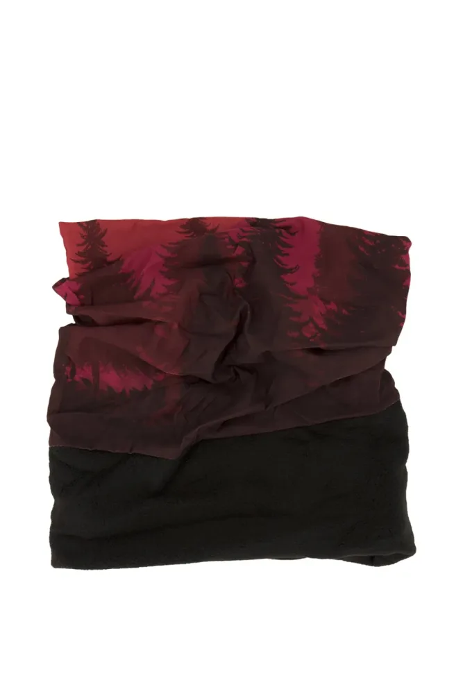 46 NORD Fleece Neckwarmer Rot, Herren, Größe: ONE SIZE