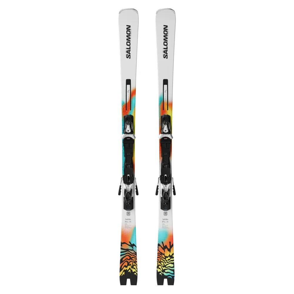 Salomon Addikt Pro 76 Ski Set 26/27 Weiss, Herren, Größe: 177