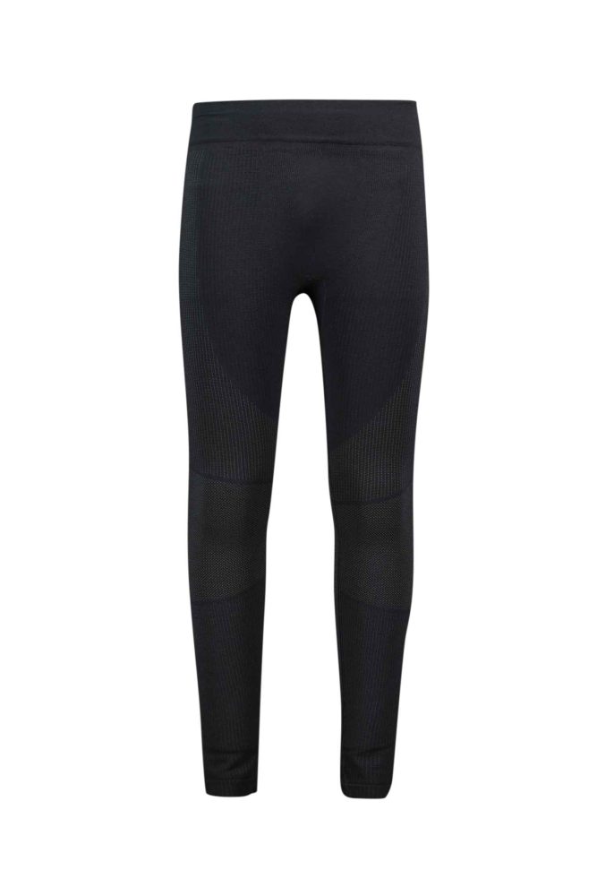 Odlo Seamless Performance Wool Base Layer Tights für Herren - Wandern, Skilanglauf - schwarz, XXL