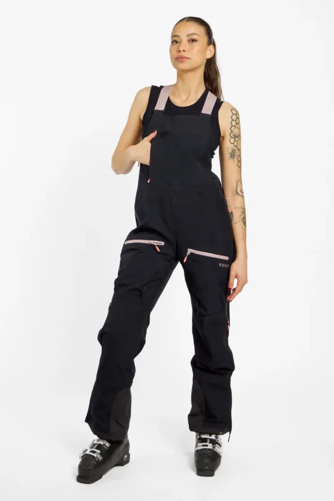 Roxy Lunalite 3L Gore-Tex® Damen Ski-/Snowboardhose Schwarz, Damen, Größe: L