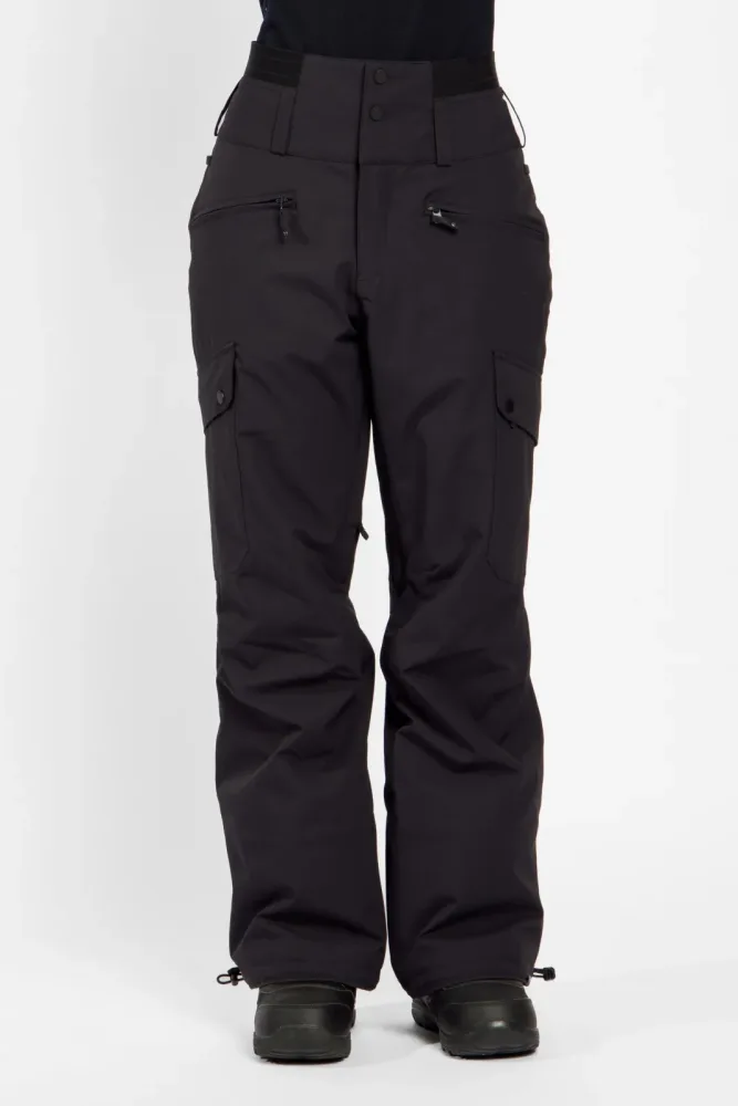 Roxy Passive Lines P Damen Ski-/Snowboardhose Schwarz, Damen, Größe: S