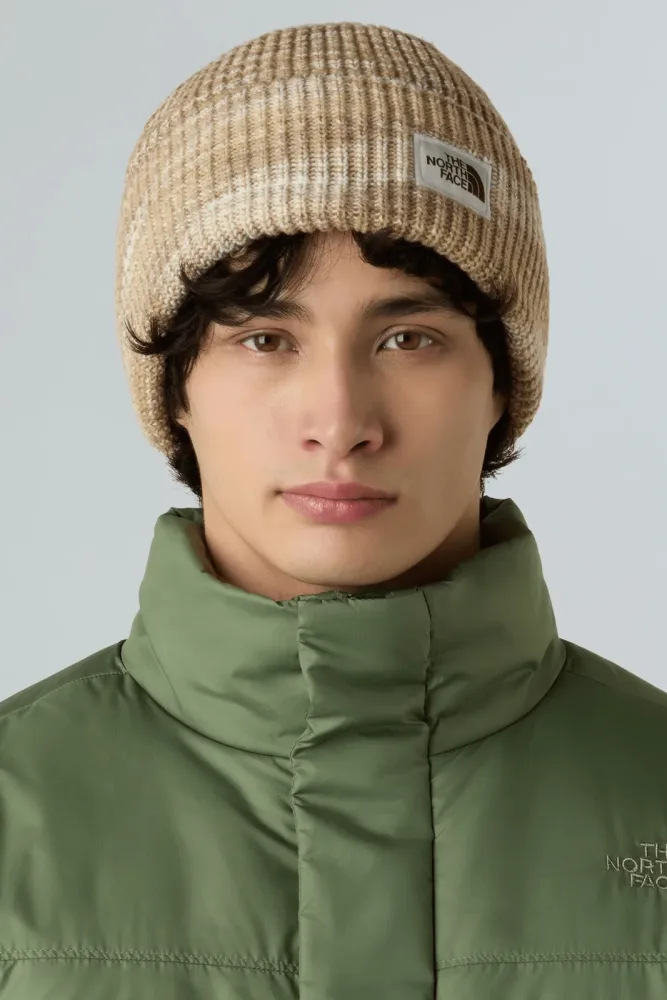 The North Face Salty Bae Lined Mütze Beige, Herren, Größe: ONE SIZE