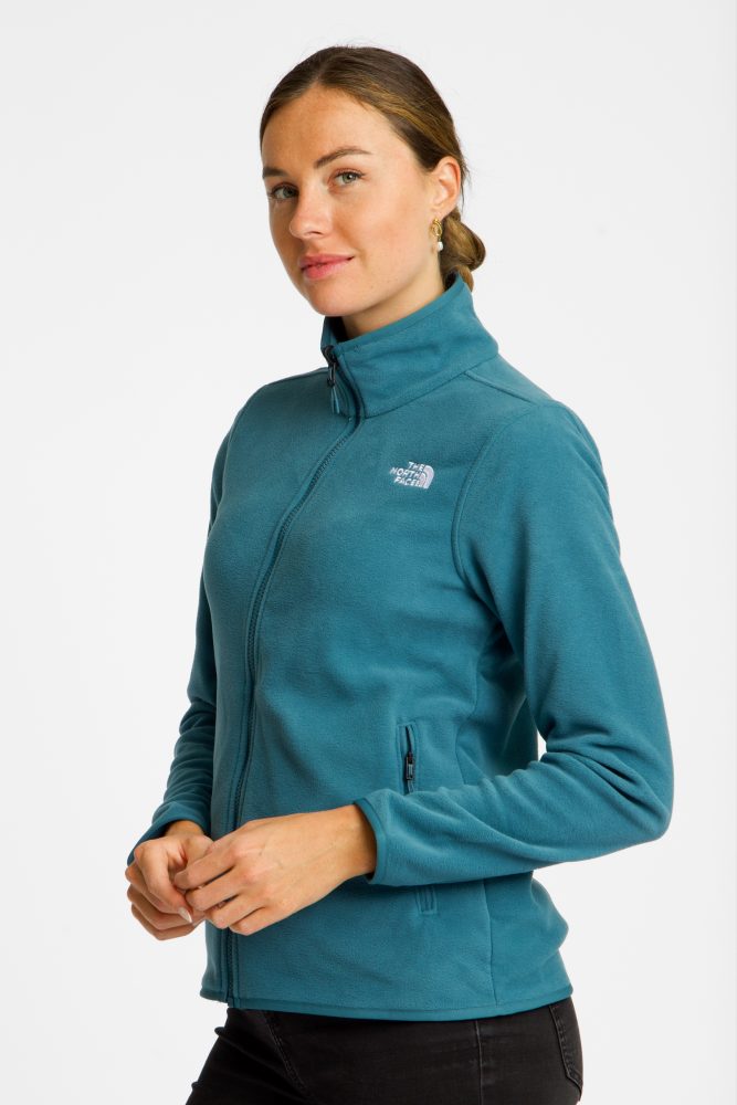 The North Face Glacier Fleece Damen Midlayer Türkis, Damen, Größe: S