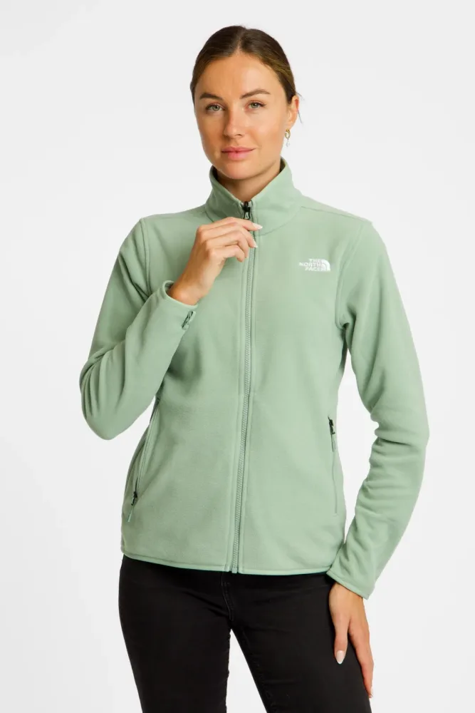 The North Face Glacier Fleece Damen Midlayer Grün, Damen, Größe: XL