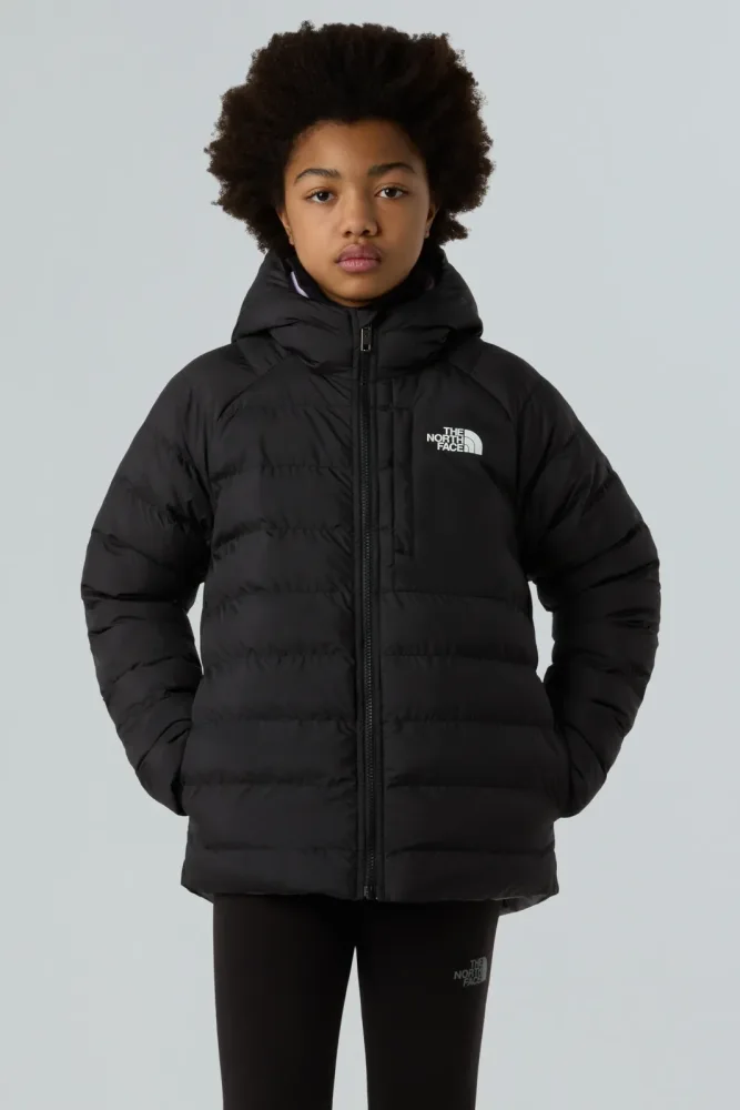 The North Face Kinder Girls Reversible Perrito Hoodie Jacke