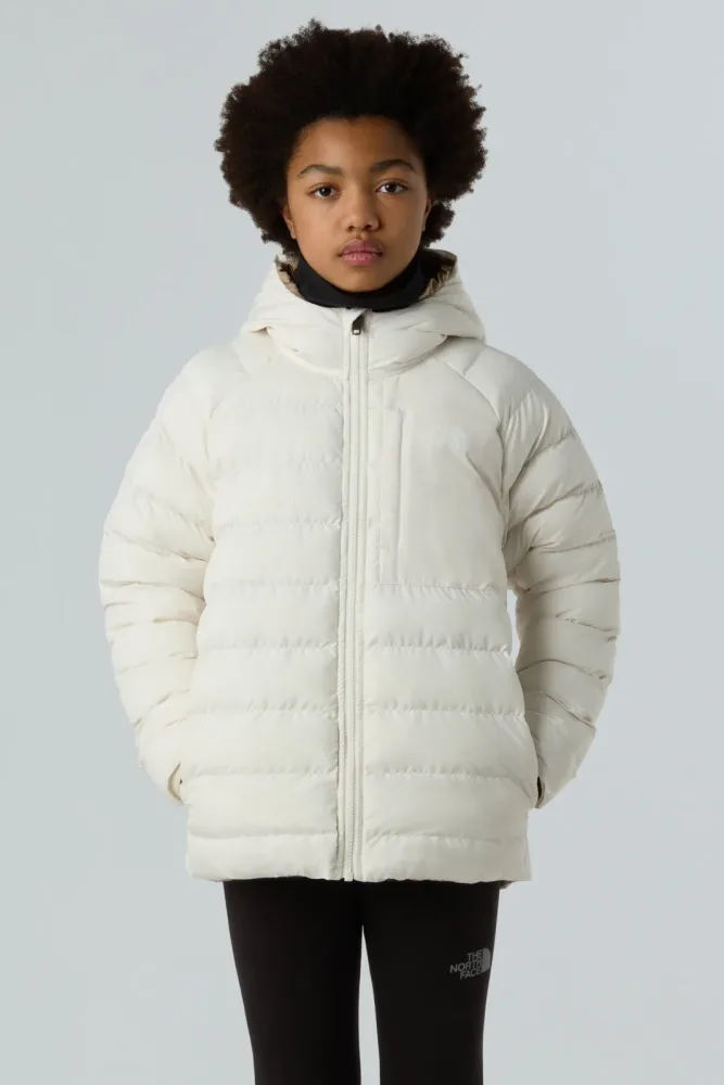 The North Face Perrito Reversible Kinder Outdoorjacke Beige, , Größe: L