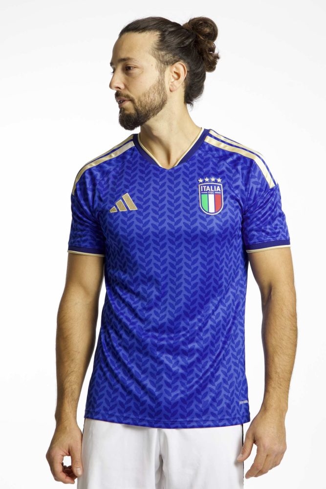 adidas - Fussball Trikot, Italy 26 Home Replica Men, XXL, Blau