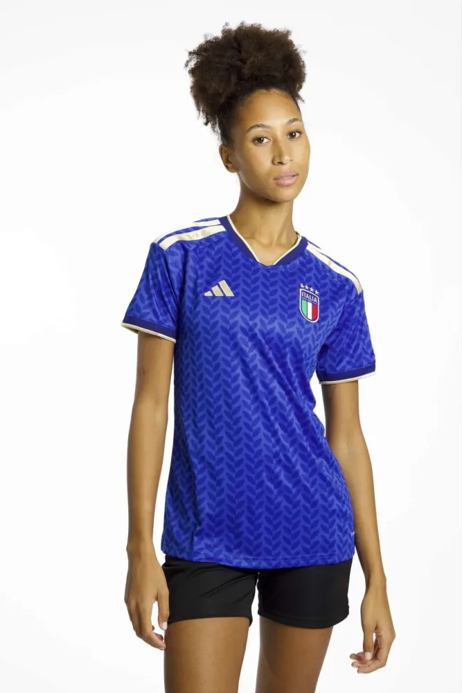 adidas - Fussball Trikot, Italy 26 Home Replica Women, S, Blau