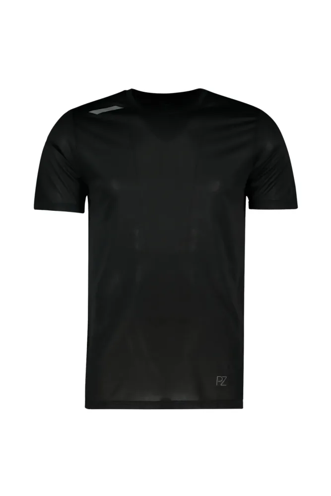 POWERZONE Herren T-Shirt Schwarz, Herren, Größe: S