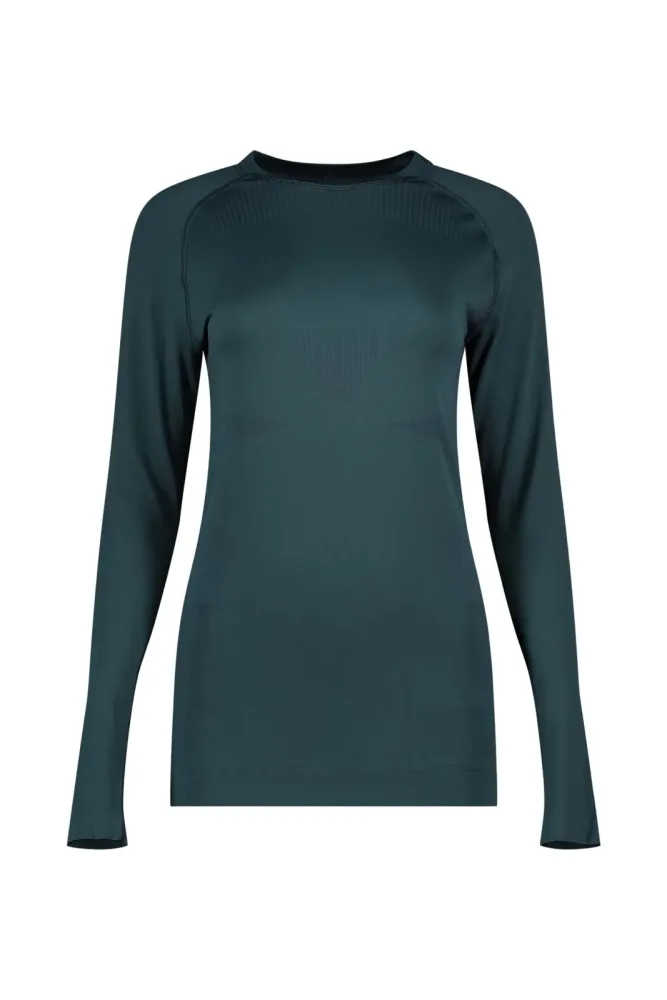 POWERZONE Seamless Damen Longsleeve Blau, Damen, Größe: M