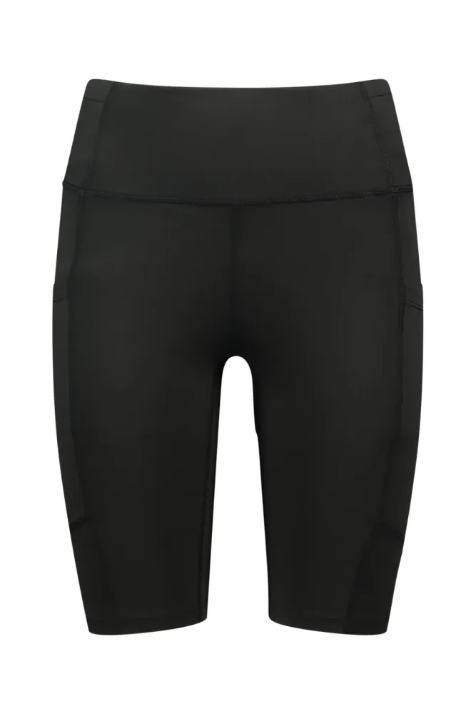POWERZONE Damen Short Schwarz, Damen, Größe: XS