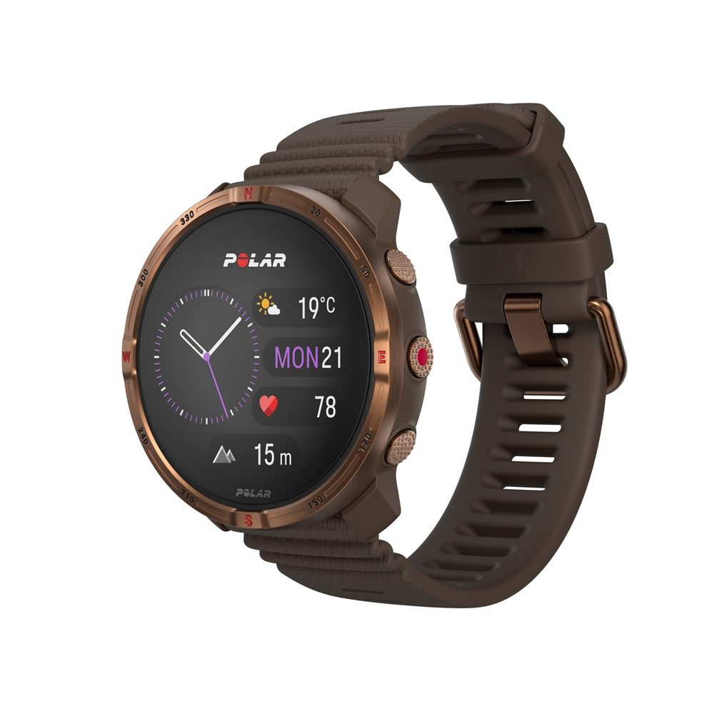 POLAR Outdoor-Multisportuhr Grit X2 S-L braun