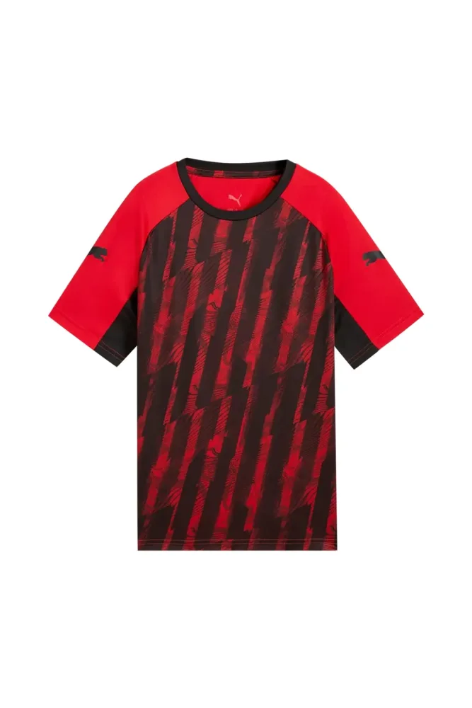 PUMA individualLIGA Graphic Kinder T-Shirt Rot, , Größe: 128