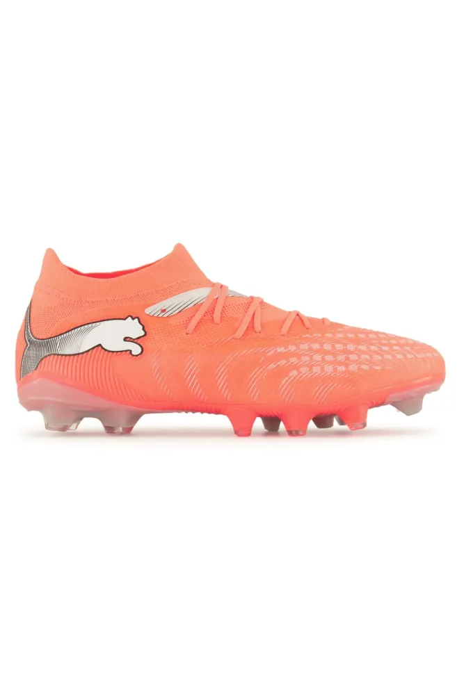 PUMA Future 9 Match FG/AG Frauen Fussballschuh Rot, Herren, Größe: 4 1/2