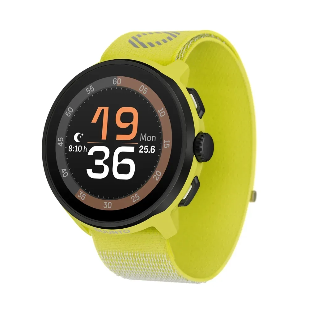 Suunto Run Sportuhr Gelb, Herren, Größe: 0