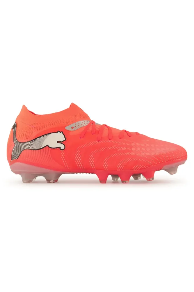 PUMA Future 9 Pro FG/AG Fussballschuh Rot, Herren, Größe: 8 1/2