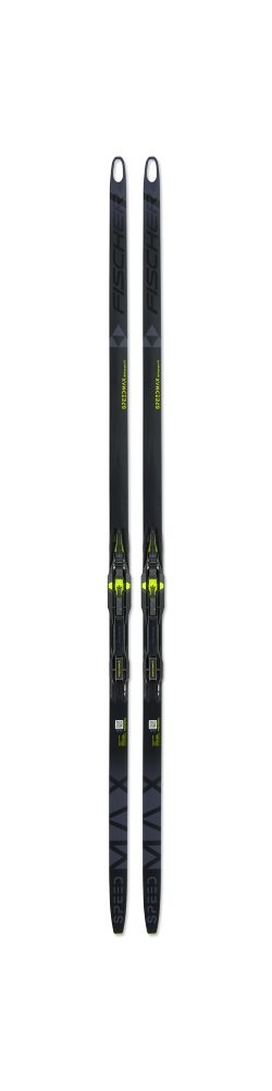 FISCHER Langlaufski Set Skating Speedmax 80 Skate Plus 115 Stiff schwarz | 181