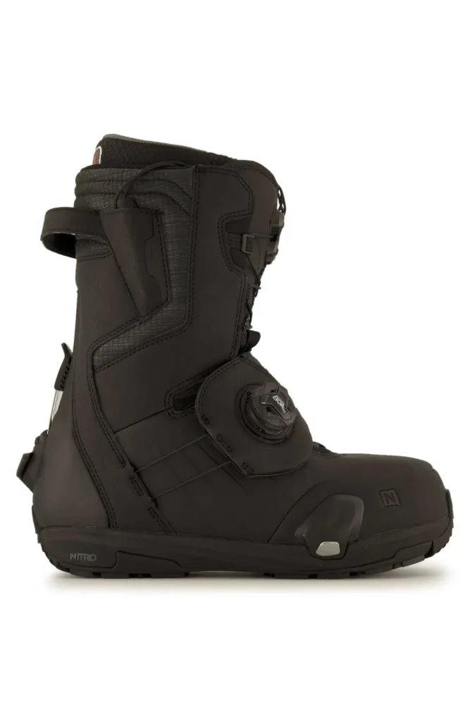 Nitro Profile Step On® TLS Herren Snowboardschuh Schwarz, Herren, Größe: 28 1/2