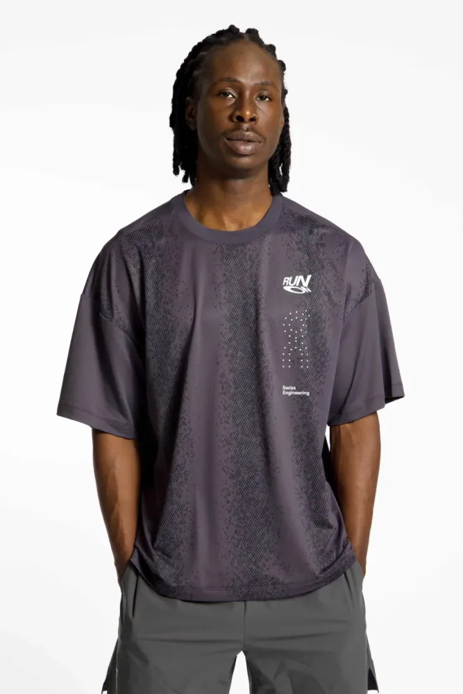 ON Performance Volt-T Herren T-Shirt Grau, Herren, Größe: L