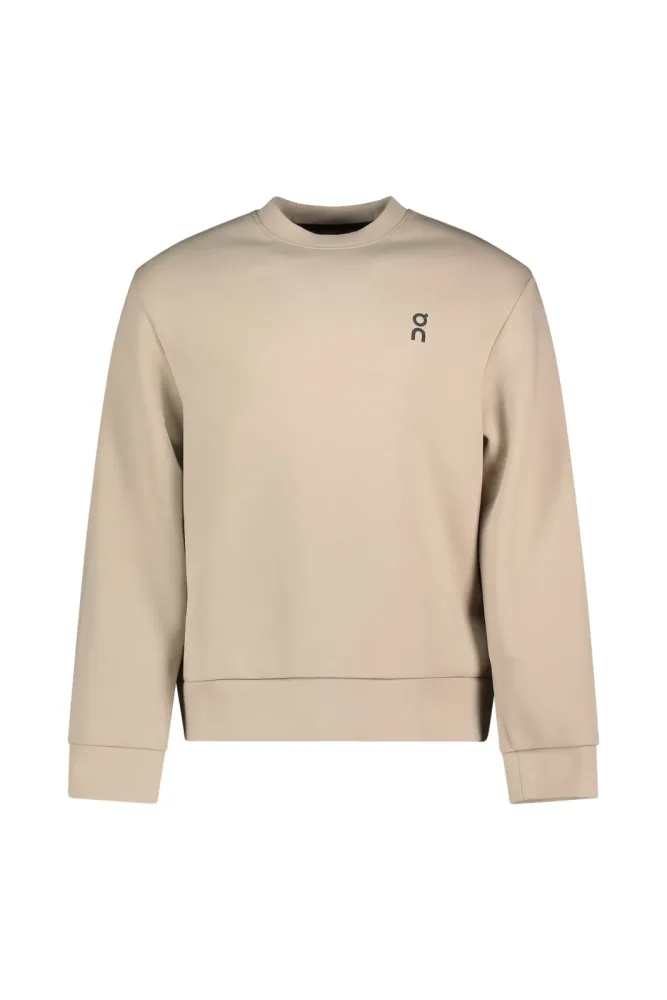 ON Focus Tech Herren Pullover Beige, Herren, Größe: S