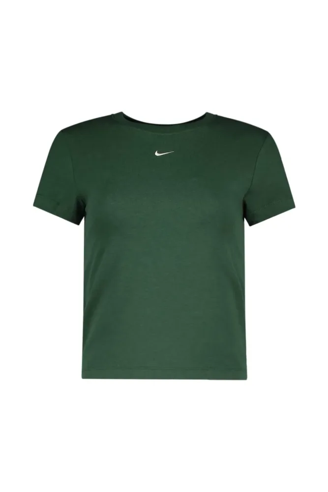 Nike Chill Knit Mod-Crop Damen T-Shirt Grün, Damen, Größe: XS