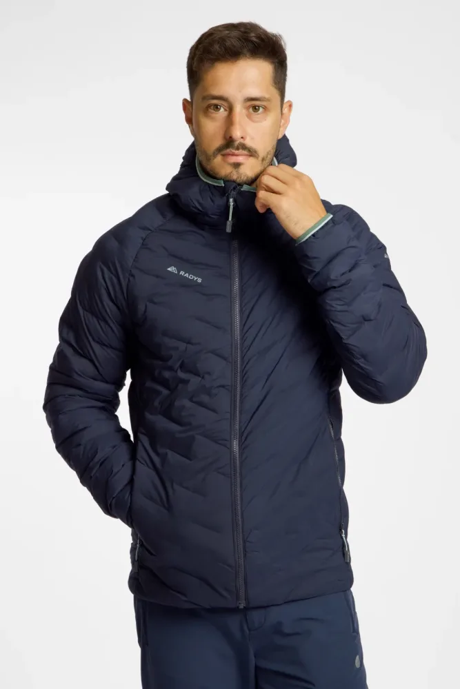 RADYS R3 Pro Insulated Herren Steppjacke Blau, Herren, Größe: XXL