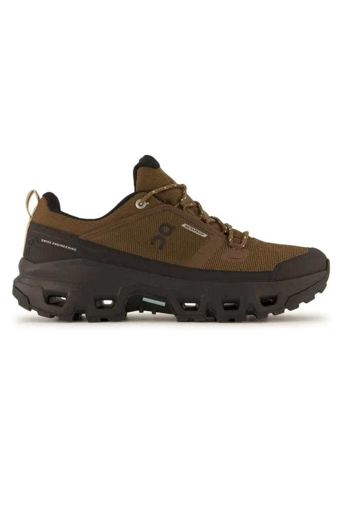 ON Cloudrock Waterproof Herren Trekkingschuh Grün, Herren, Größe: 14