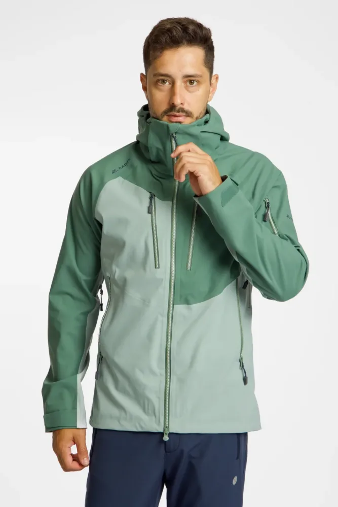 RADYS R1 Tech 3L Herren Skijacke Grün, Herren, Größe: M