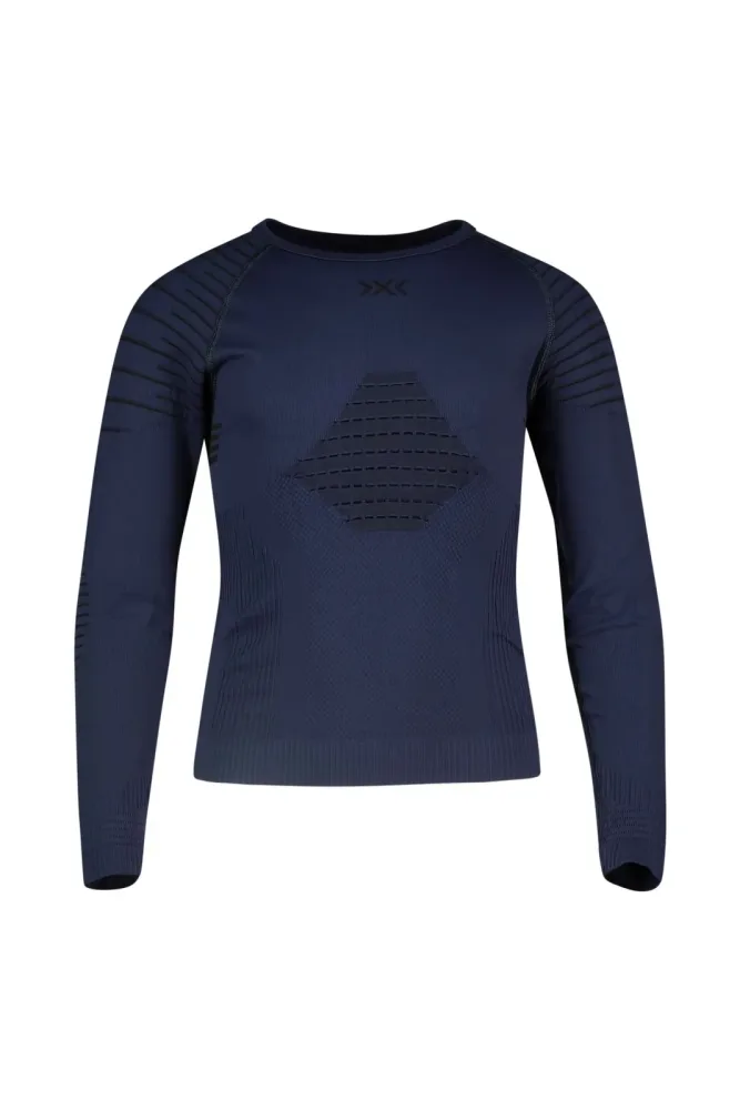 X Bionic Invent 4.0 Kinder Thermo Longsleeve Blau, , Größe: 10/11