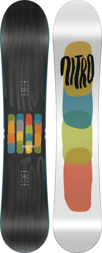 Nitro Phase Snowboard 25/26 Schwarz, Herren, Größe: 162