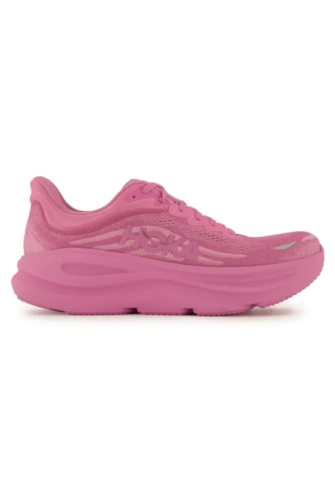 HOKA Bondi 9 Damen Laufschuh Rosa, Damen, Größe: 6 1/2