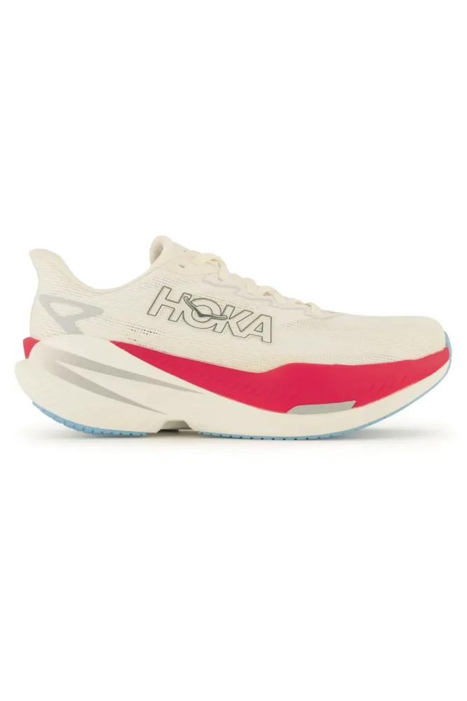 HOKA Mach X 3 Herren Laufschuh Weiss, Herren, Größe: 7 1/2