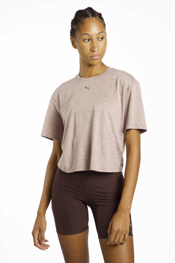 Puma - T-Shirt, Training Tech, L, Beige