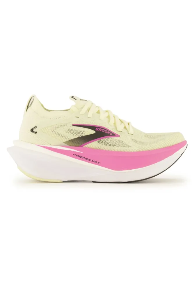 Brooks Hyperion Max 3 Damen Laufschuh Gelb, Damen, Größe: 7 1/2