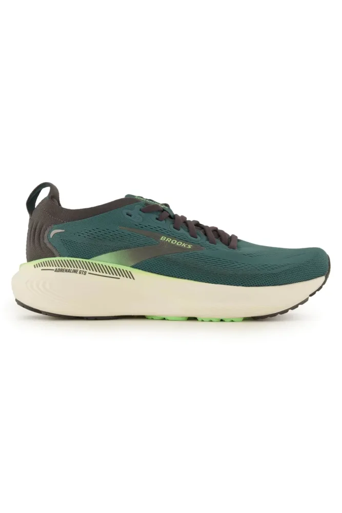 Brooks Adrenaline GTS 25 Herren Laufschuh Grün, Herren, Größe: 11
