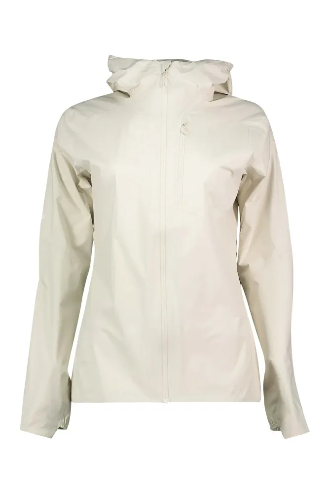 Salomon Bonatti Pro Damen Laufjacke Weiss, Damen, Größe: S