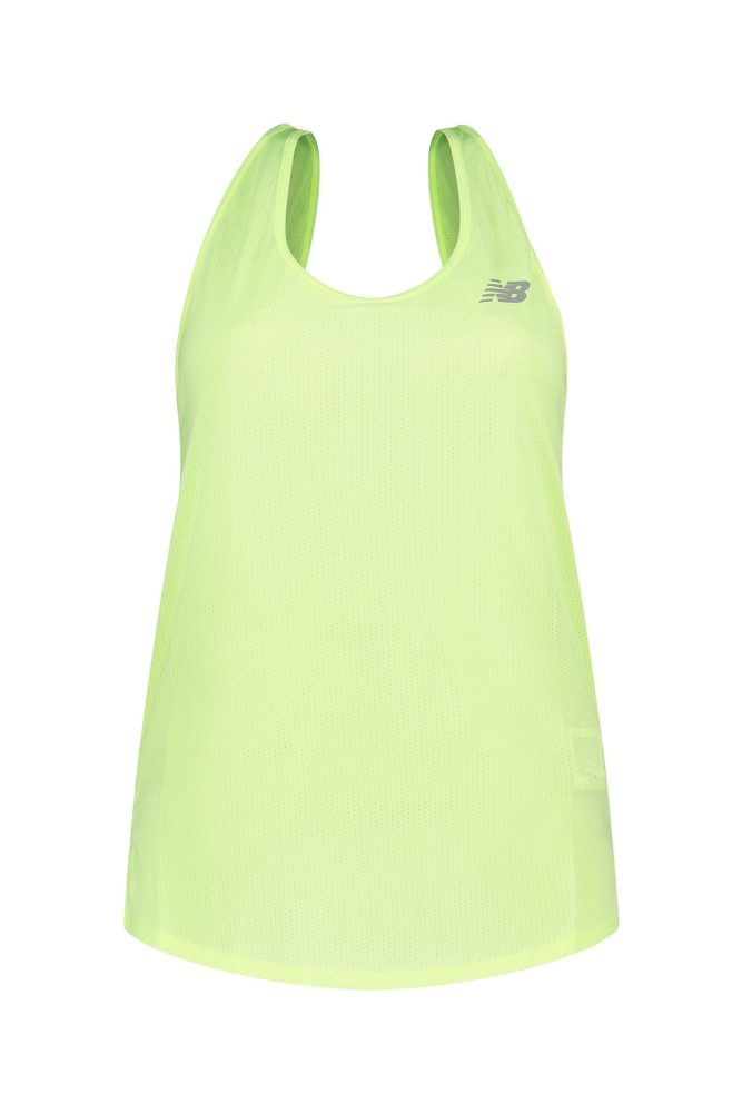 New Balance New Balance W NB Athletics Tank Damen, grün, Grösse: S Athletic Fit Damen, grün, Grösse: S