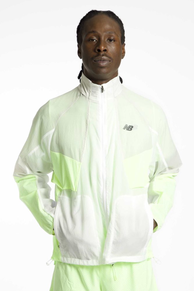NEW BALANCE Herren Laufjacke RC gelb | S