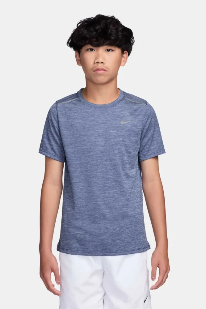 Nike Miler Dri-FIT Kinder T-Shirt Blau, , Größe: 128