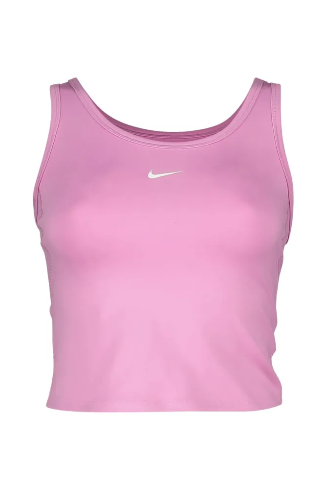 Nike One Dri-FIT Fitted Mädchen Top Rosa, , Größe: 140