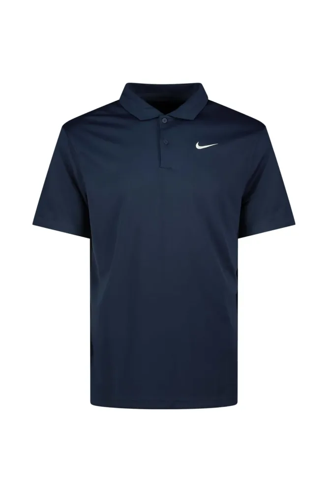 Nike Court Dri-FIT Herren Tennisshirt Blau, Herren, Größe: M