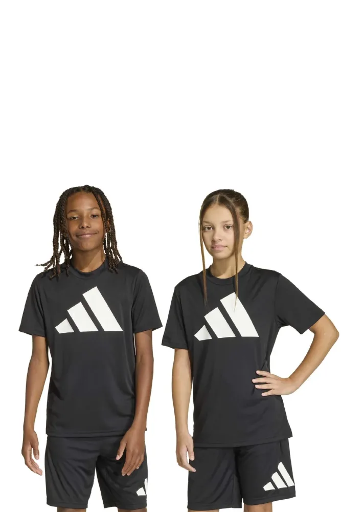 adidas Train Essentials Big Logo Kinder T-Shirt Schwarz, , Größe: 164