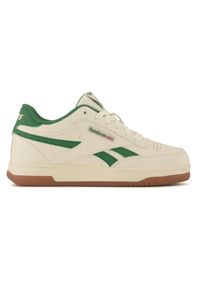 Heelys x Reebok Club C Kinder Sneaker-Rollschuh Beige, , Größe: 35