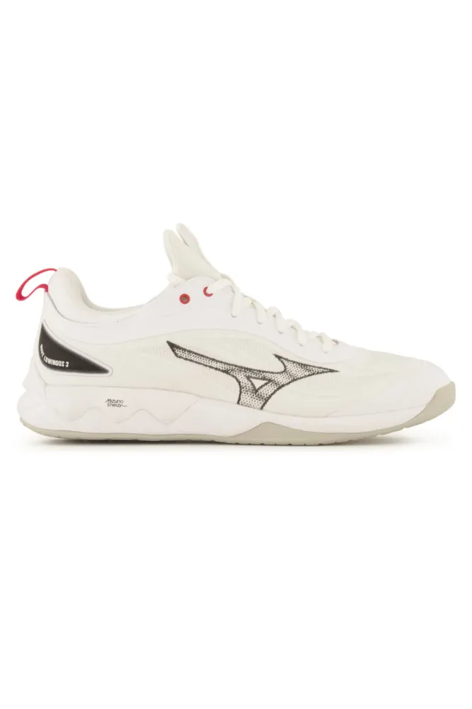 Mizuno Wave Luminous 3 Herren Hallenschuh Weiss, Herren, Größe: 6 1/2