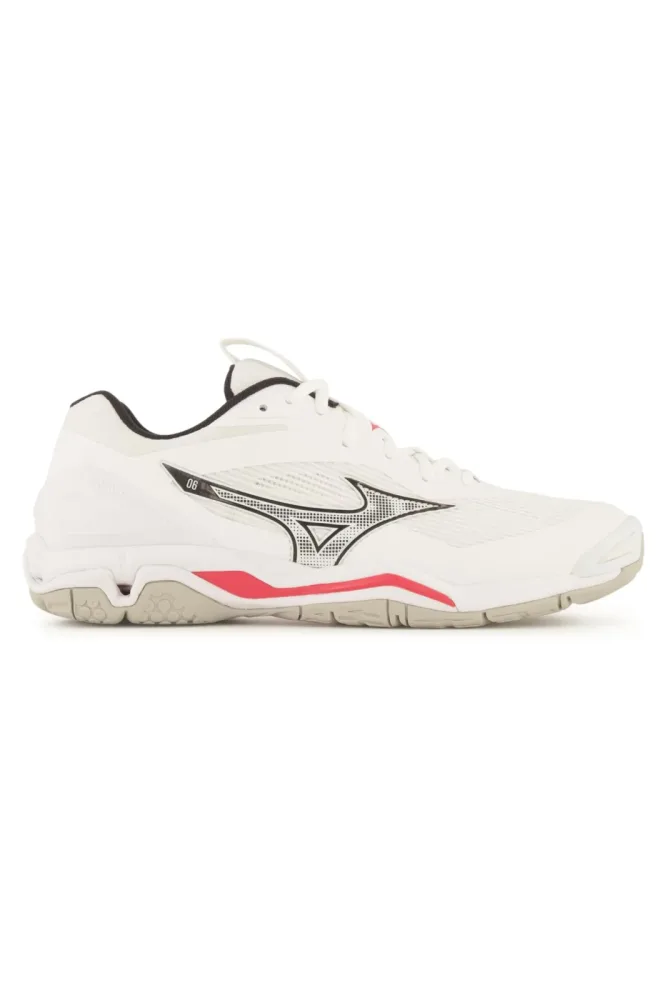 Mizuno Wave Stealth 6 Herren Hallenschuh Weiss, Herren, Größe: 12