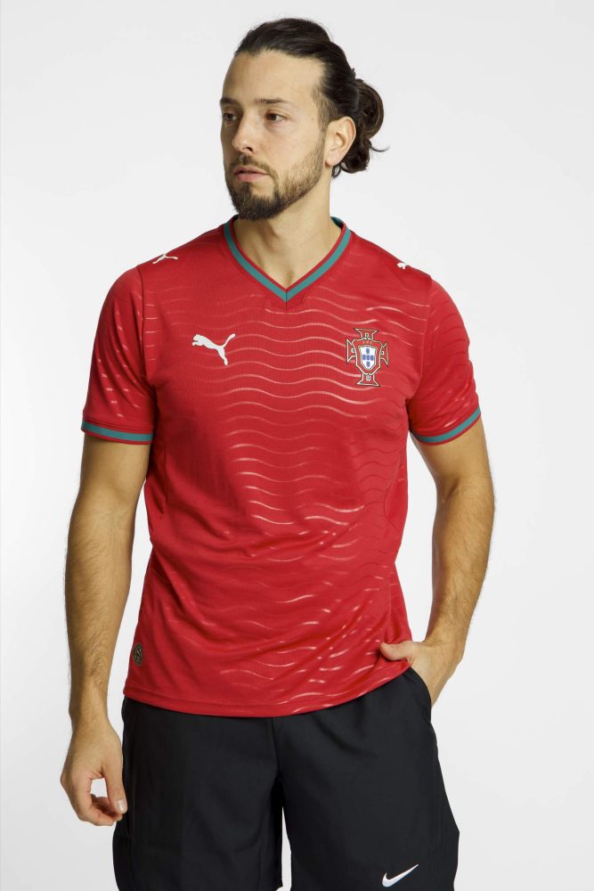 Puma - Fussball Trikot, Portugal 26 Home Replica Men, XXL, Rot